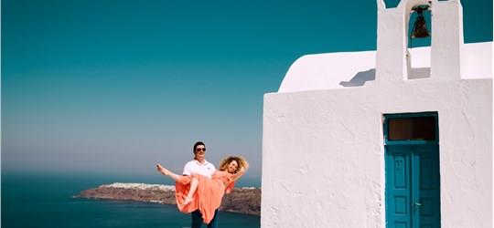 Photo of An Unforgettable Private Photo Shoot Experience in Santorini