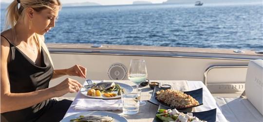 Photo of Private Luxury Motor Boat Cruise with Meal & Drinks