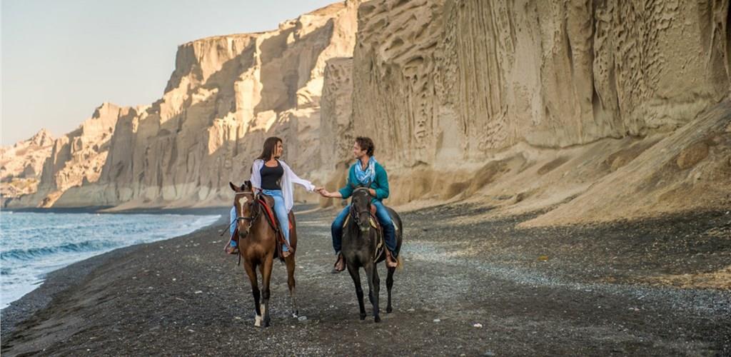Photo of An Unforgettable Horse Riding Excursion to a Black Sandy Beach