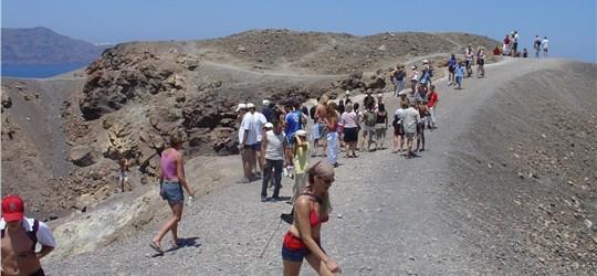 Photo of 3-Hour Santorini Volcano & Hot Springs Cruise with Optional Transfer