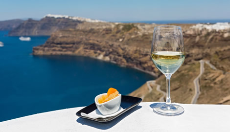 photo of Santorini Wineries